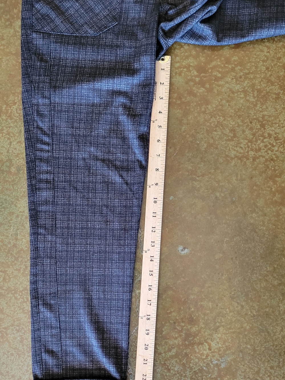 Democracy High Rise Plaid Drawstring Pants Size Medium - Picture 6 of 9